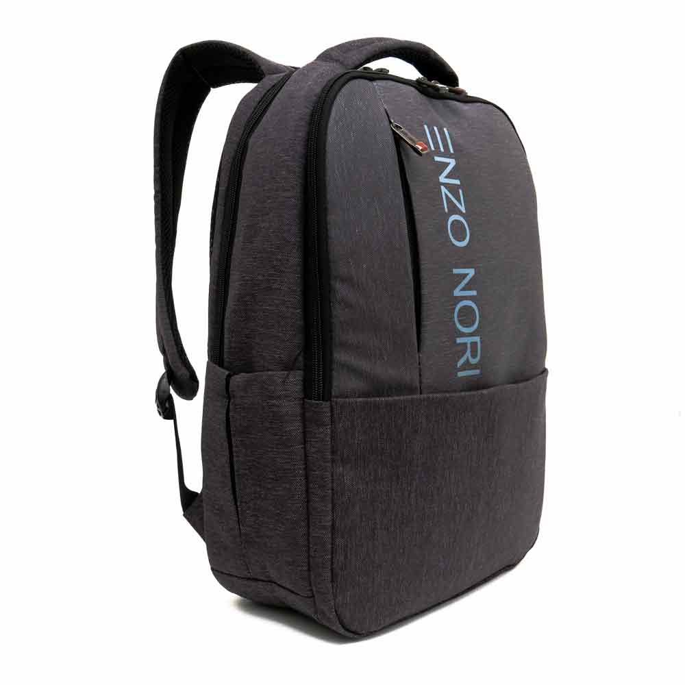 Раница за лаптоп ENZO NORI модел SEAL полиестер сив