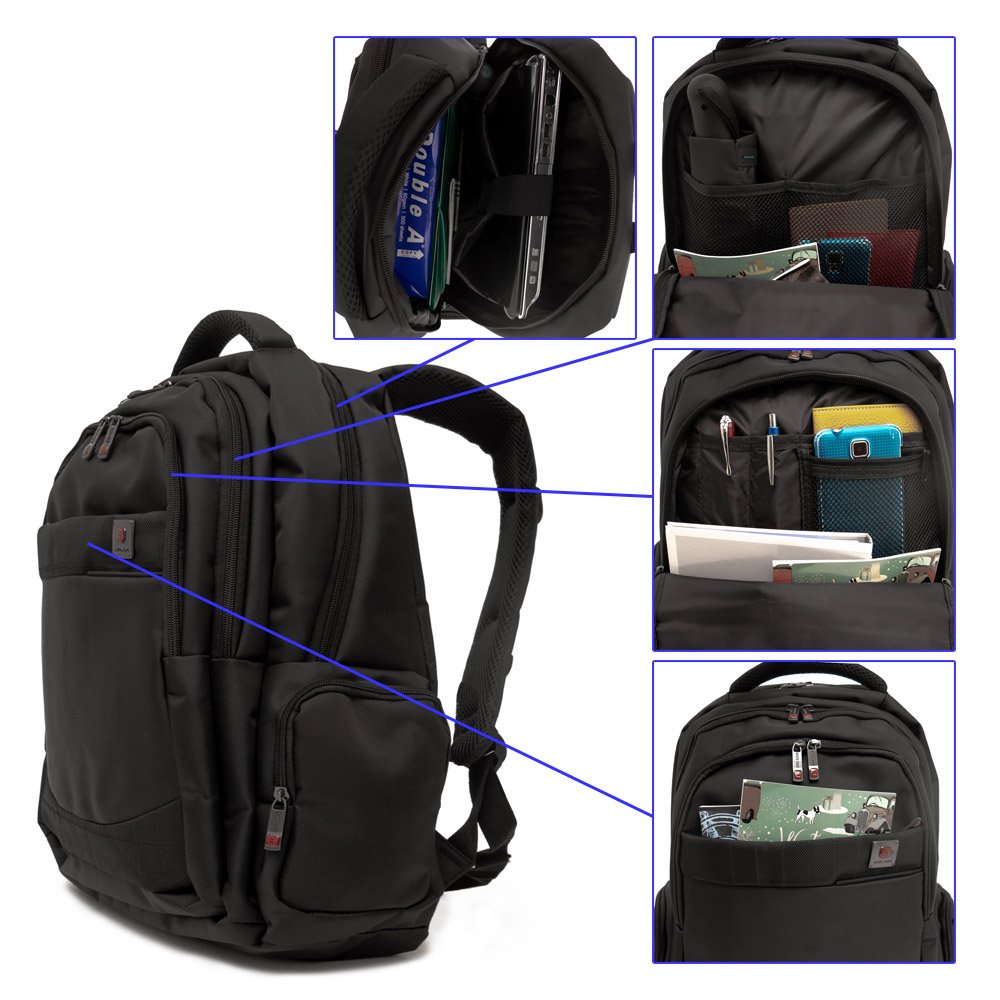 Раница ENZO NORI модел ELITE черен