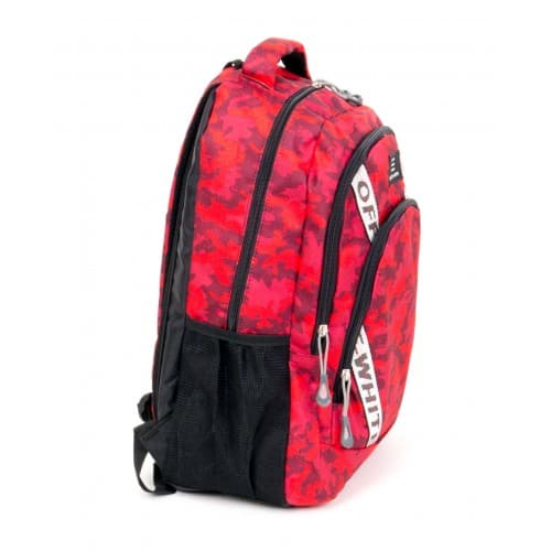 Раница за училище ENZO NORI модел CAMOS червен