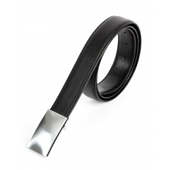 Колан ENZO NORI модел DOMINIC естествена кожа черен