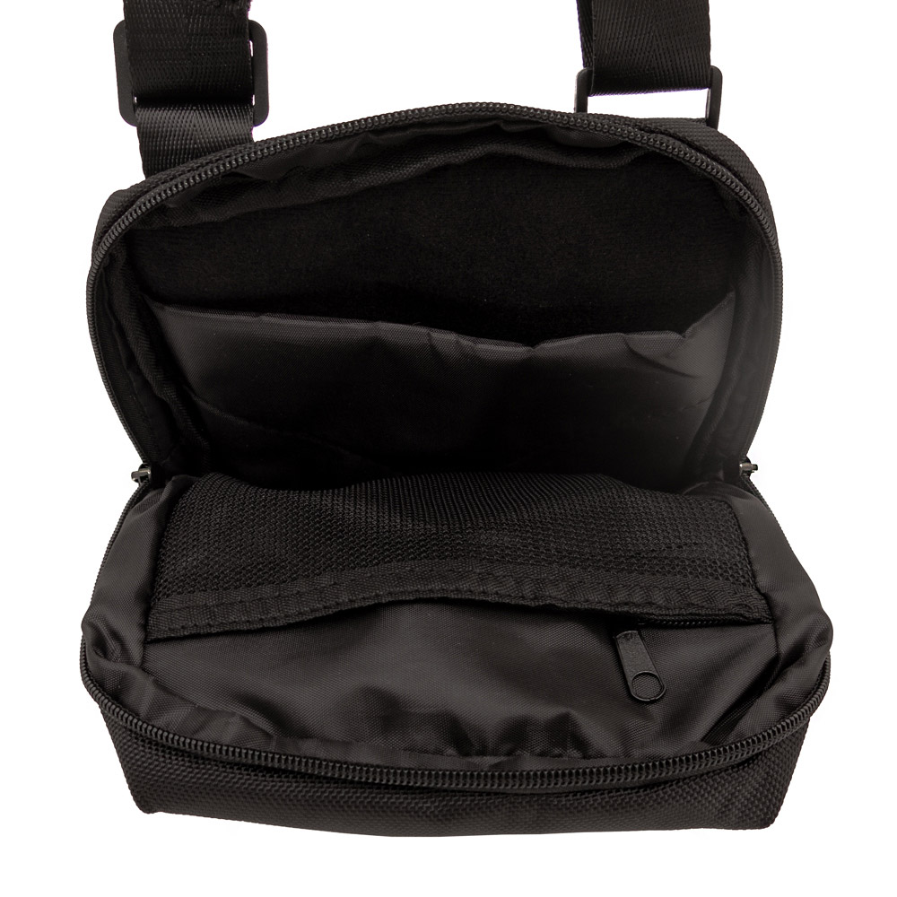 Мъжка чанта през рамо ENZO NORI модел ARMANDO текстил черен