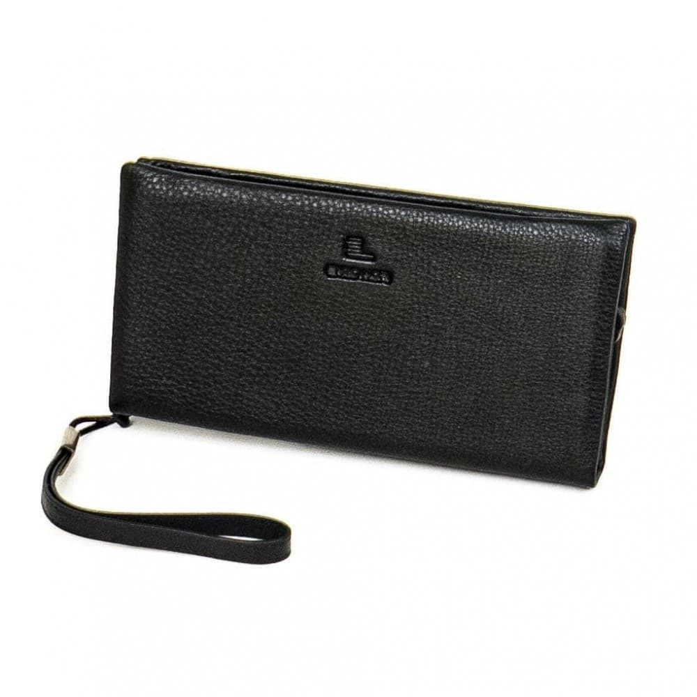 Мъжки портфейл ENZO NORI модел TEO естествена кожа черен