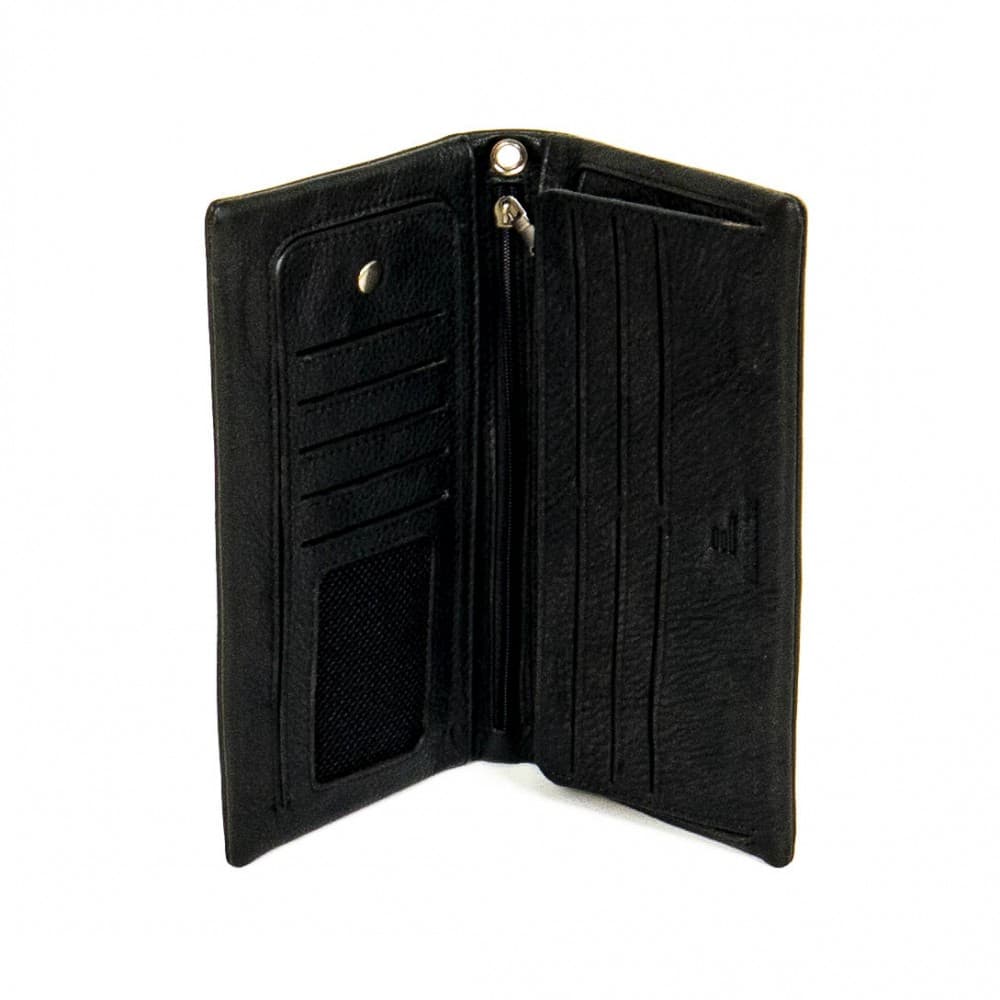 Мъжки портфейл ENZO NORI модел CAPA естествена кожа черен