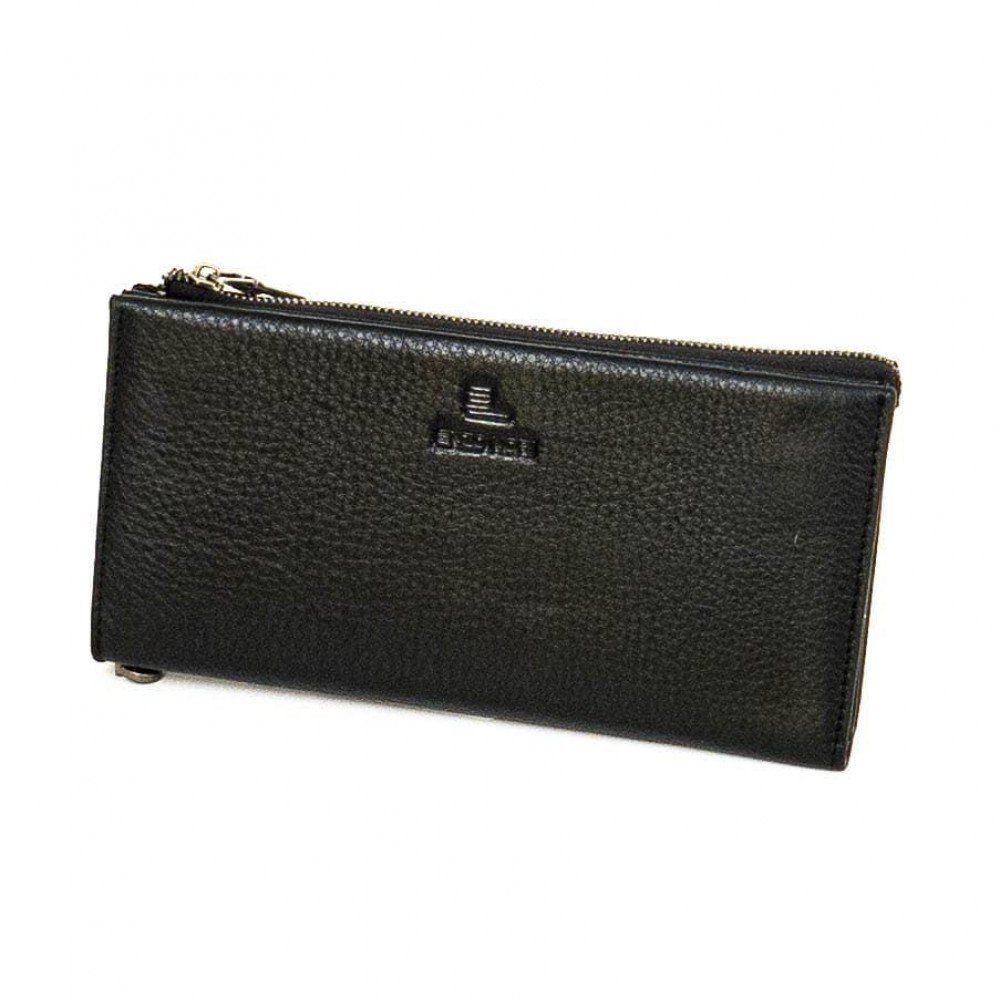 Мъжки портфейл ENZO NORI модел DINO естествена кожа черен