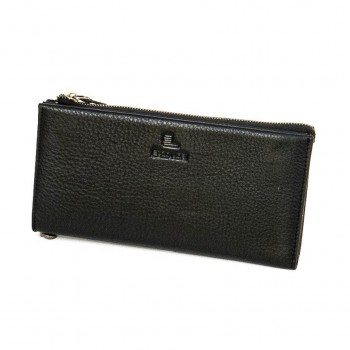 Мъжки портфейл ENZO NORI модел DINO естествена кожа черен