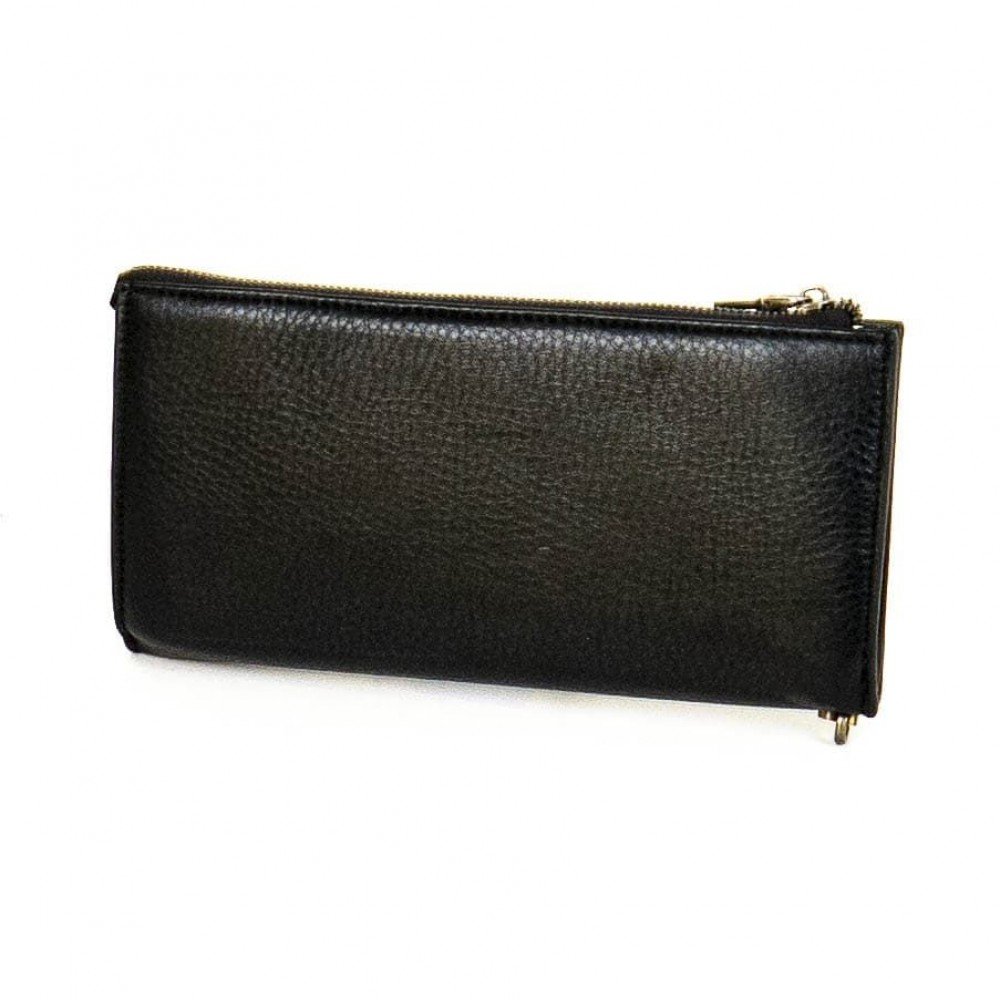 Мъжки портфейл ENZO NORI модел DINO естествена кожа черен