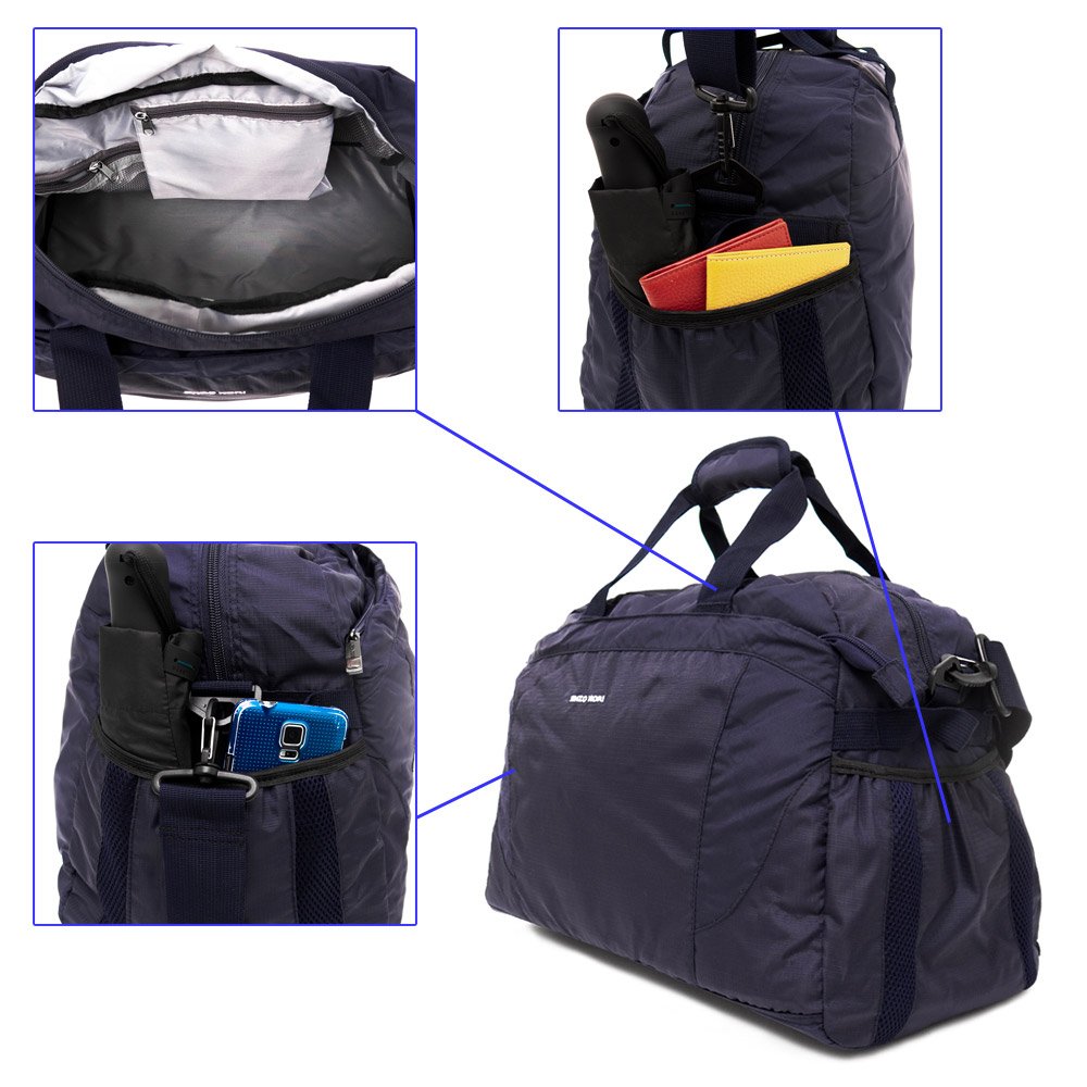 Сак пътна чанта ENZO NORI модел SEVEN-S син