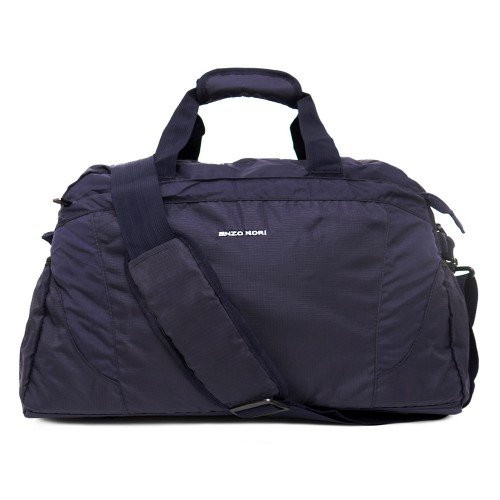 Сак ENZO NORI модел SEVEN-L текстил син